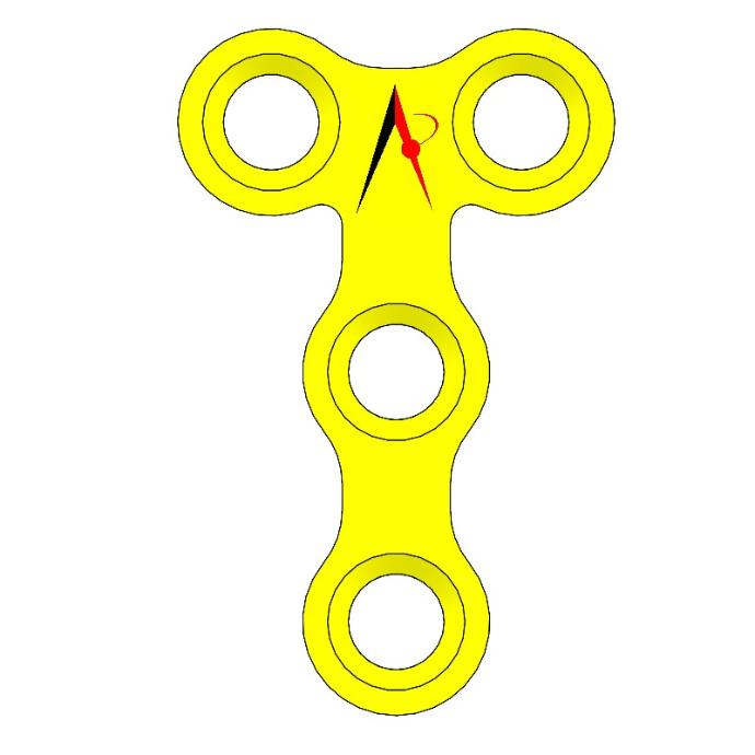 MINI PLATE T W/O BRIDGE