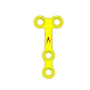 MINI PLATE T WITH BRIDGE
