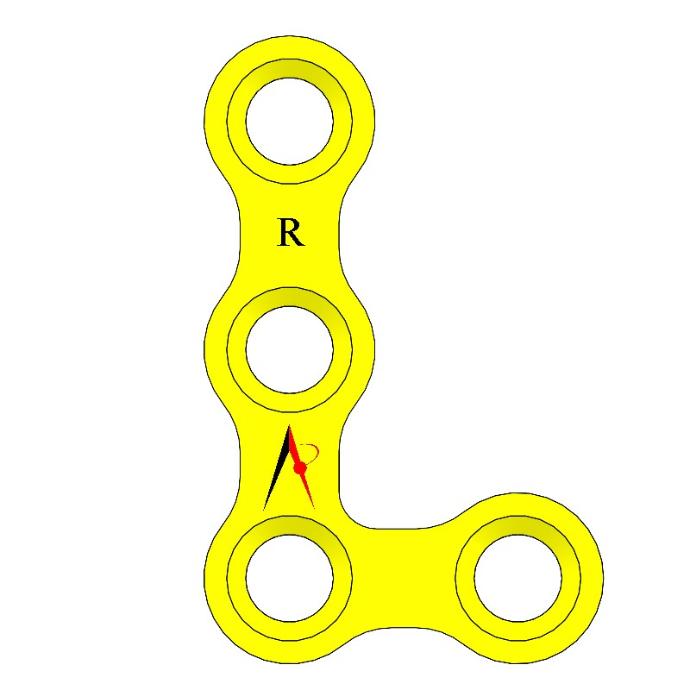 MINI PLATE L W/O BRIDGE RIGHT & LEFT