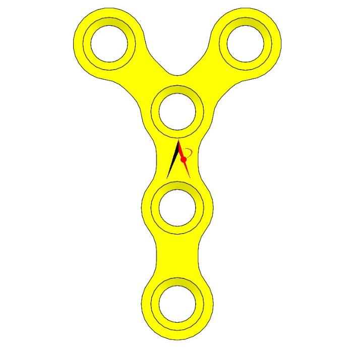 MINI PLATE Y W/O BRIDGE