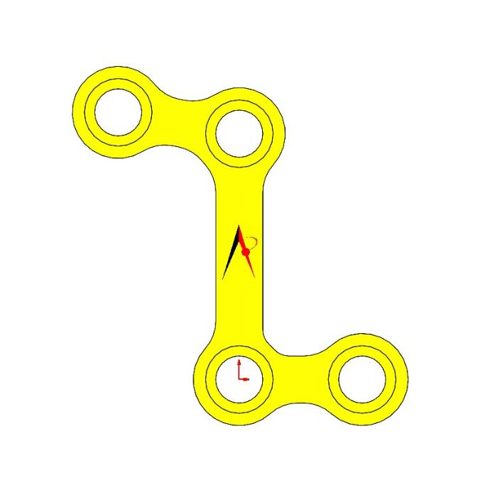 MINI PLATE Z REGULAR LEFT & RIGHT