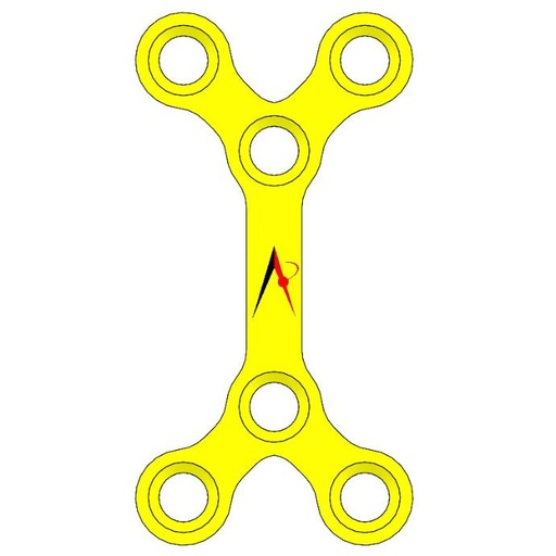 MINI PLATE DOUBLE Y WITH BRIDGE