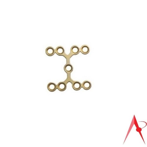 H PLATE TITANIUM