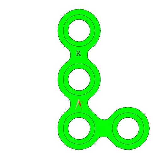 MEDIUM PLATES L W/O BRIDGE TITANIUM, RIGHT & LEFT